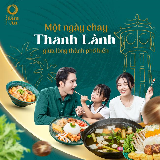 Phúc Tâm An - Nhà hàng chay ngon Phan Thiết - Hương vị món chay Việt