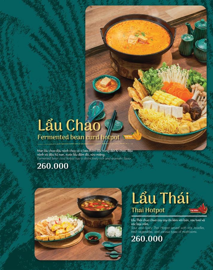 Món chính menu
