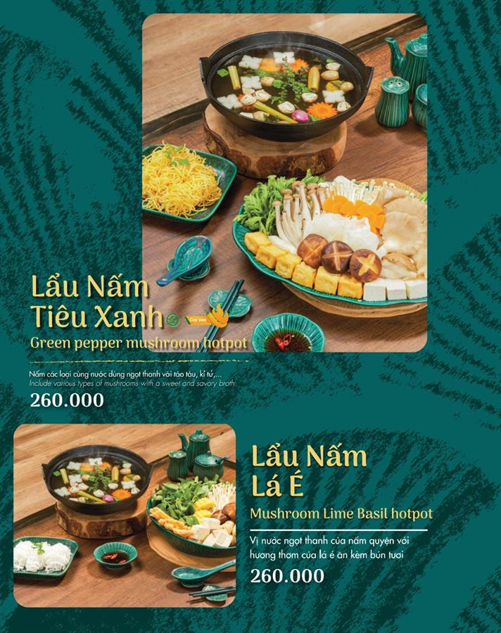 Món chính menu