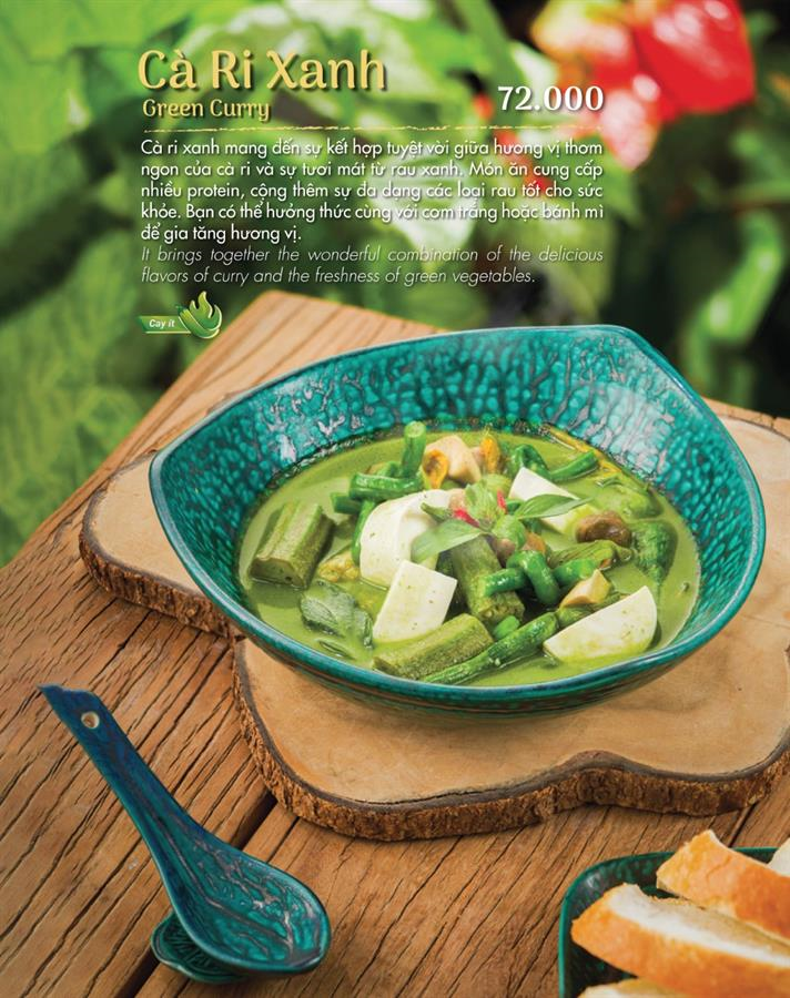Món chính menu