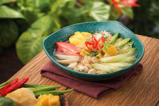 Cách nấu canh chua chay thơm ngon, đậm đà tại nhà - Quán chay Phan Thiết - Phúc Tâm An